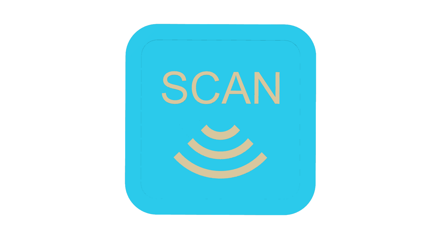 NFC Keytag Hellblau