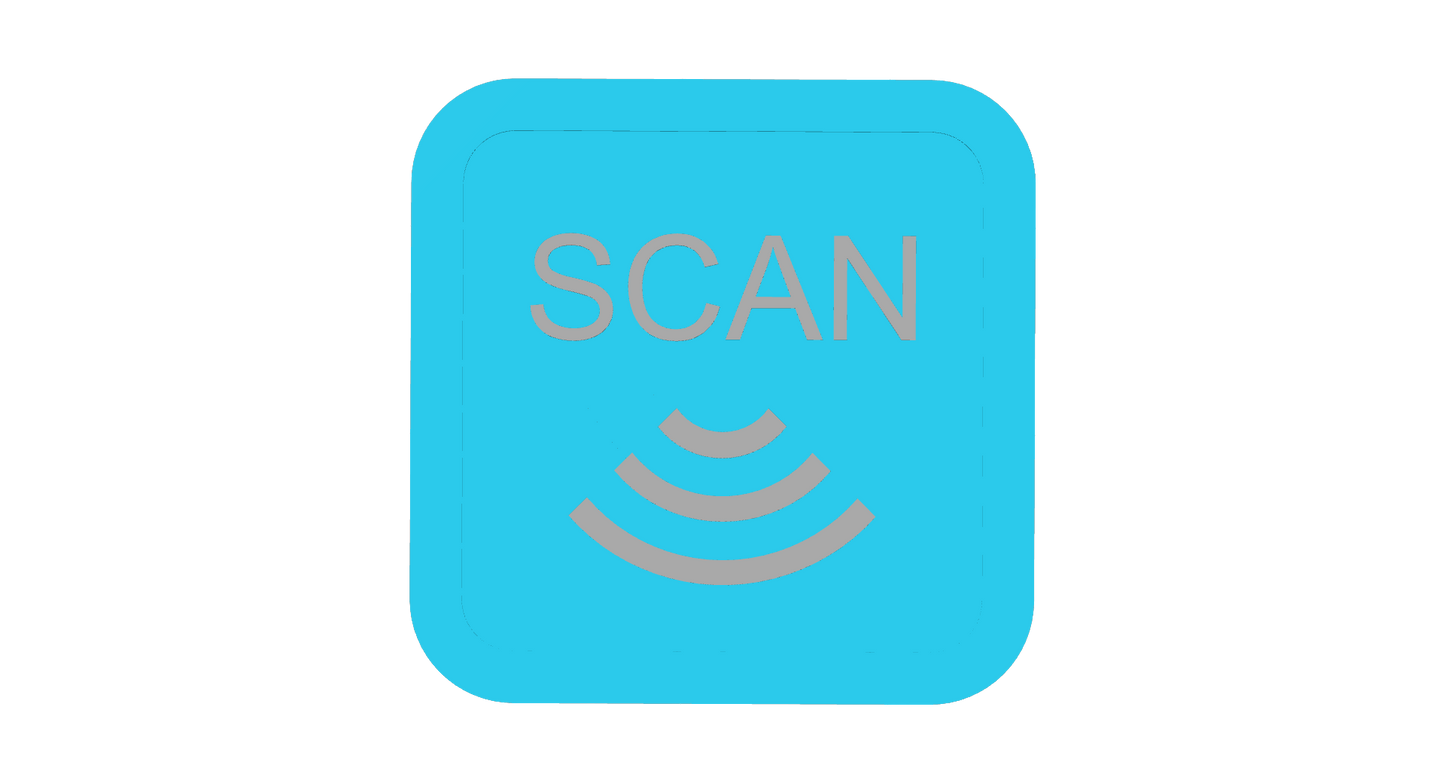 NFC Keytag Hellblau