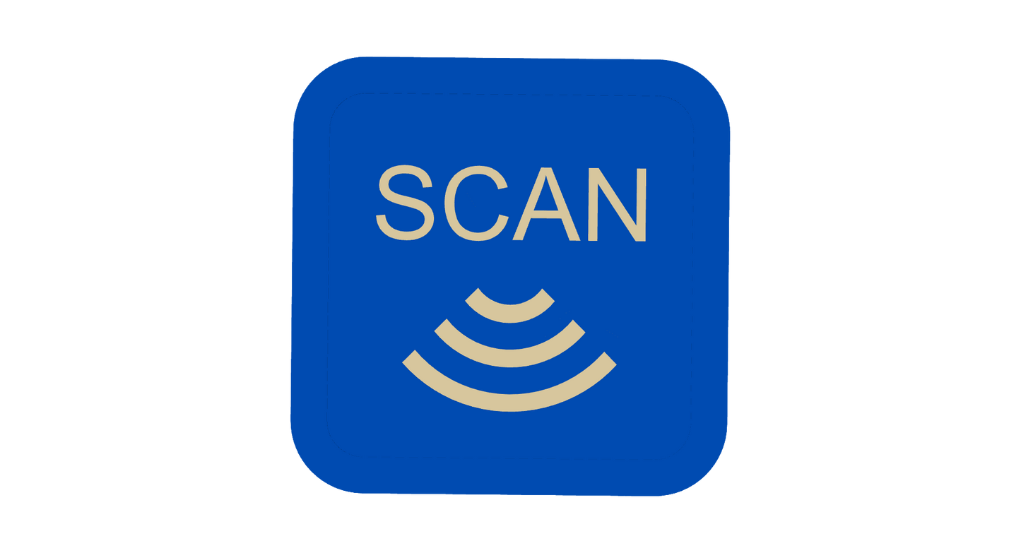 NFC Keytag Blau