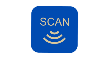 NFC Keytag Blau