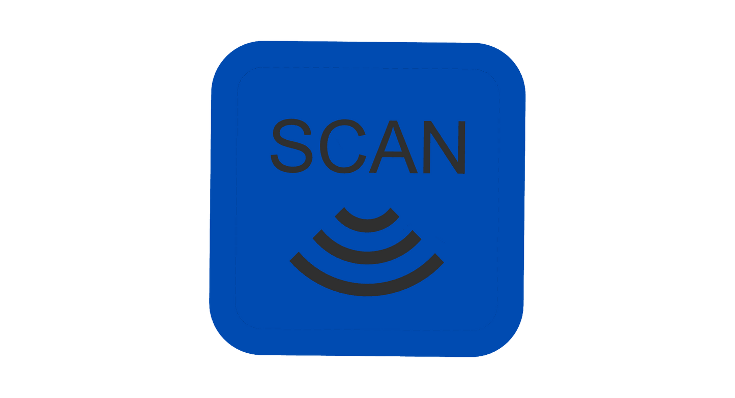 NFC Keytag Blau