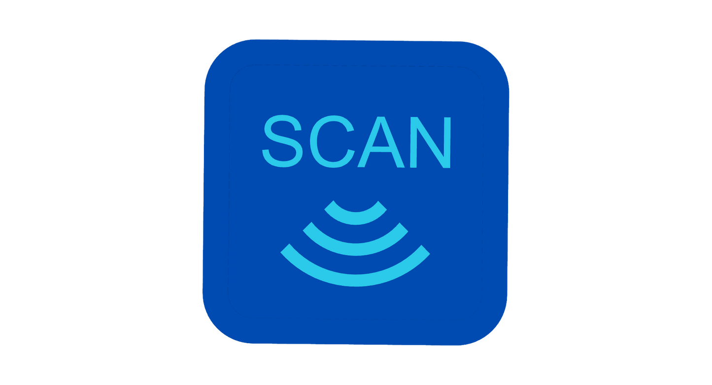 NFC Keytag Blau