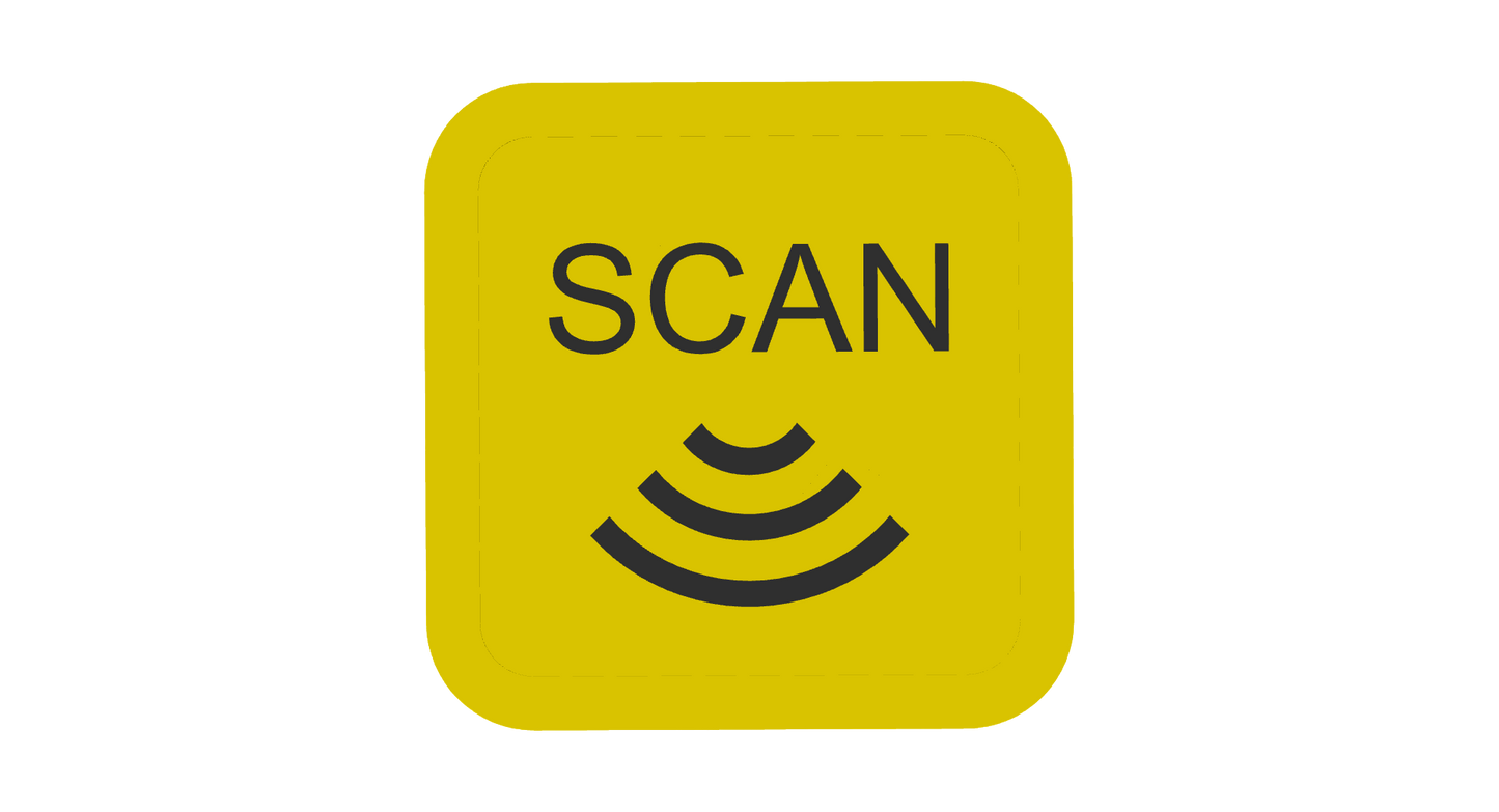NFC Keytag Gelb