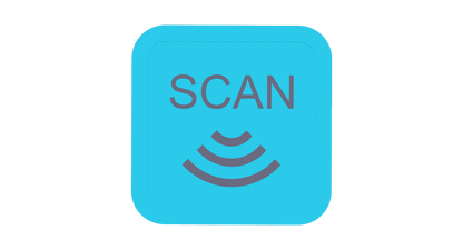 NFC Keytag Hellblau