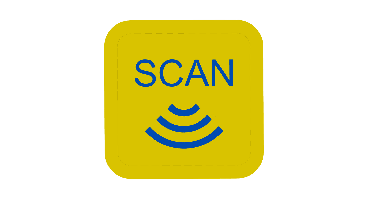 NFC Keytag Gelb