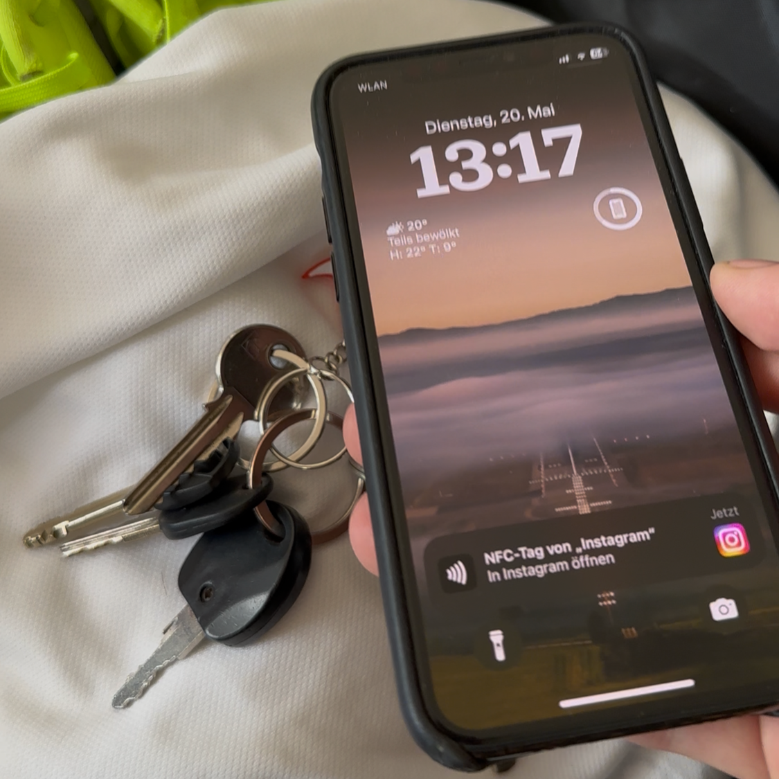 DEIN Keytag mit NFC Large