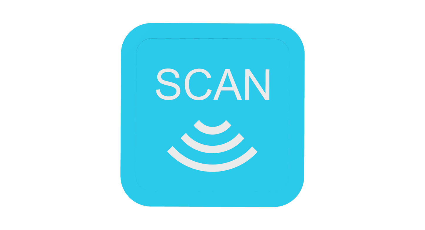 NFC Keytag Hellblau