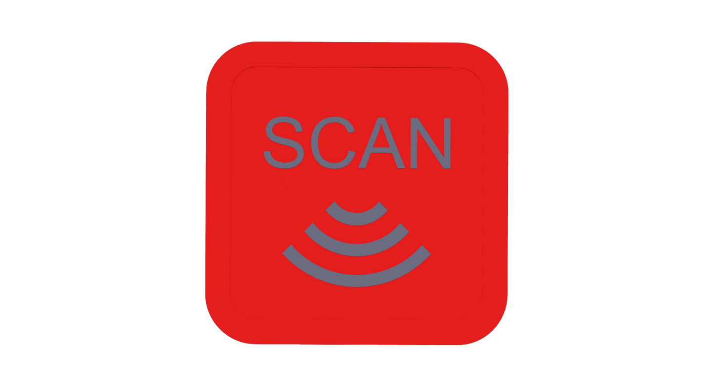 NFC Keytag Rot