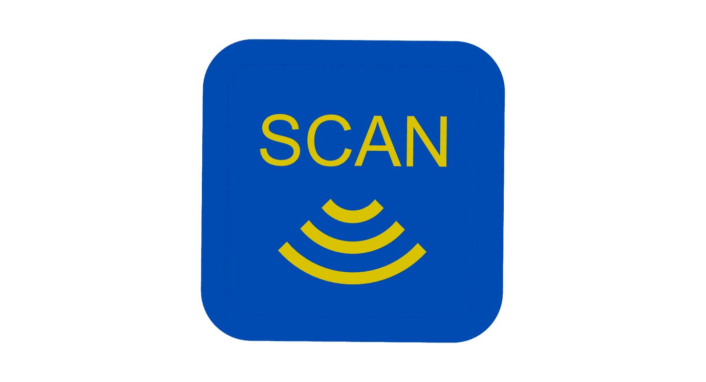 NFC Keytag Blau
