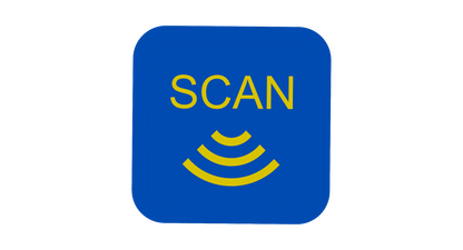 NFC Keytag Blau