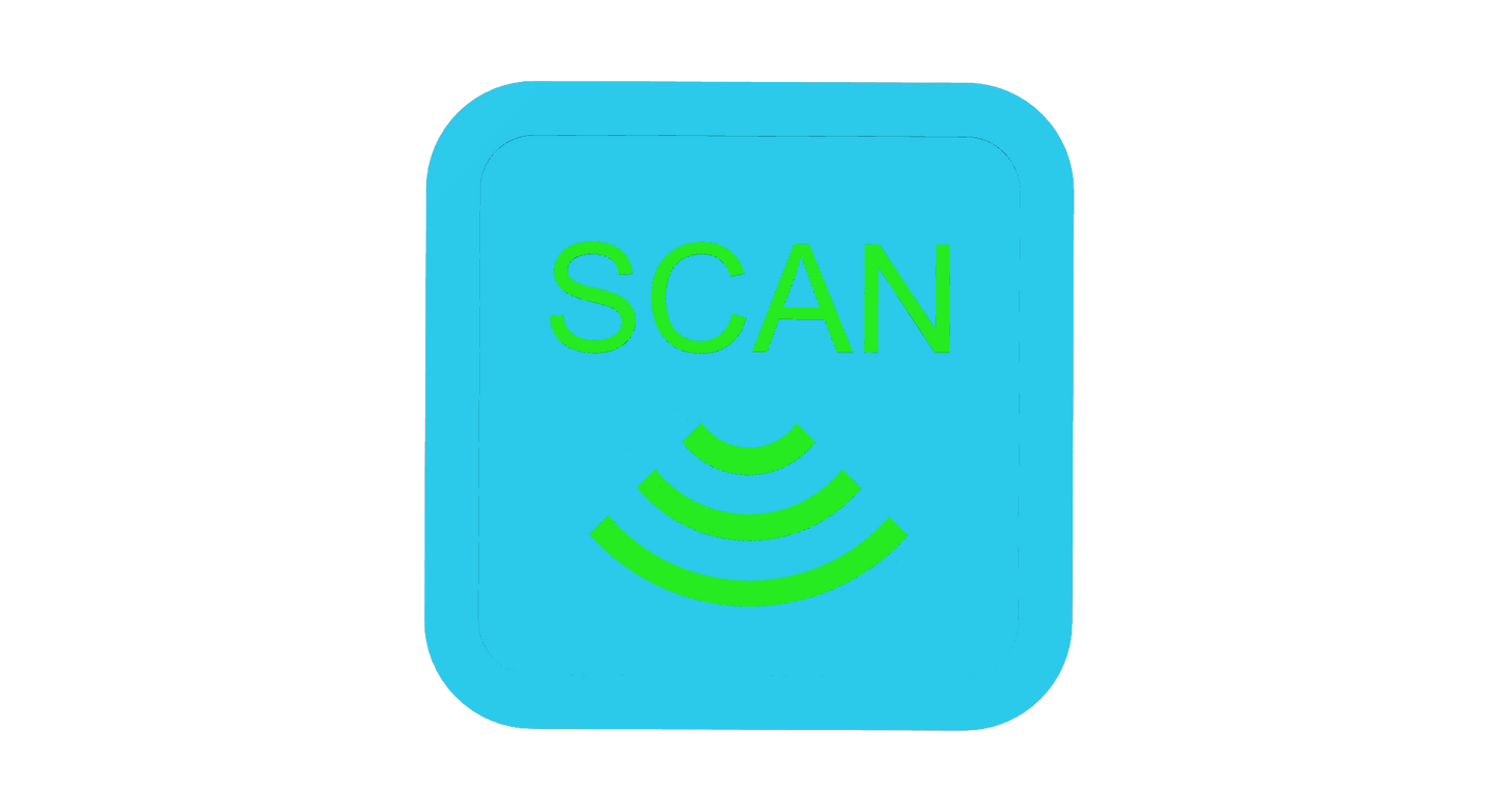 NFC Keytag Hellblau