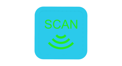 NFC Keytag Hellblau