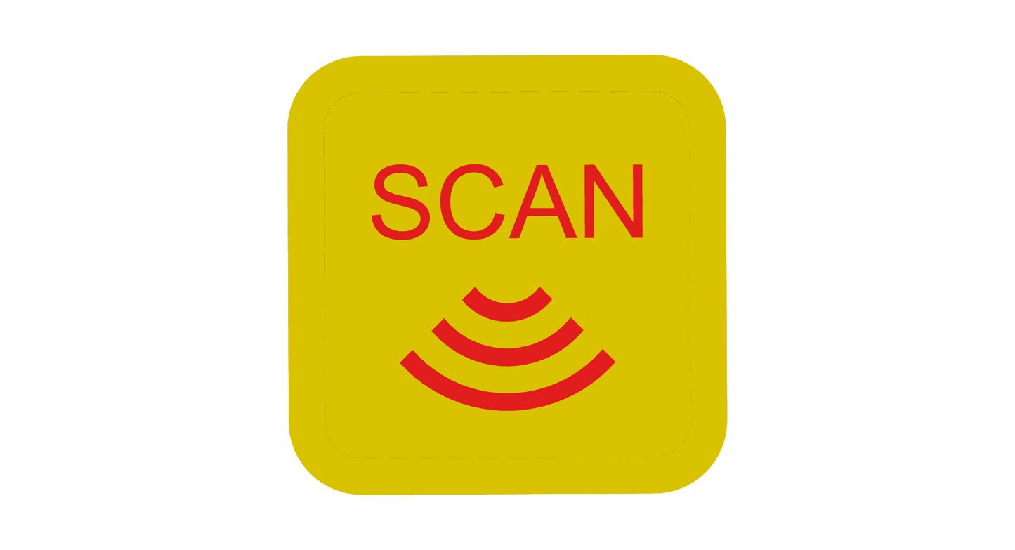 NFC Keytag Gelb