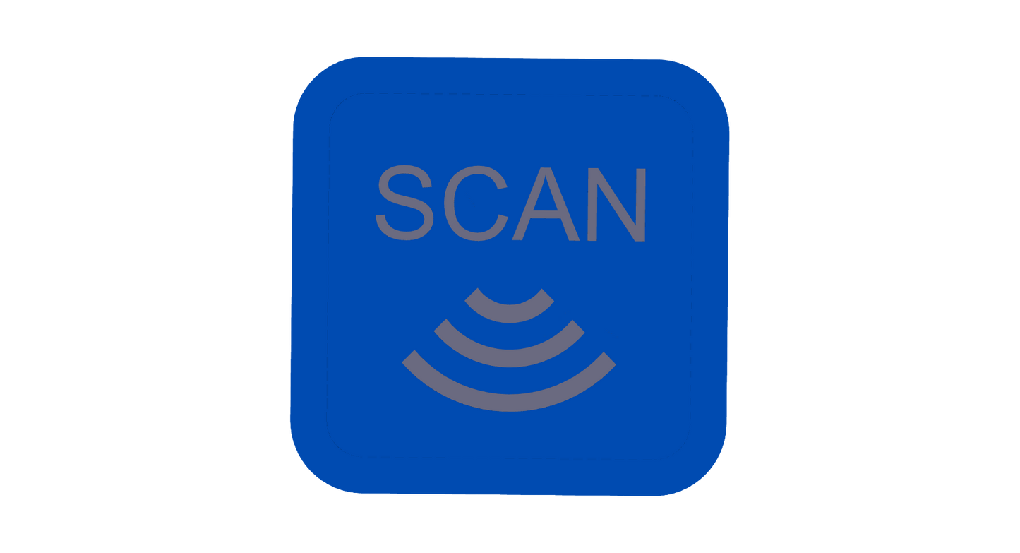 NFC Keytag Blau